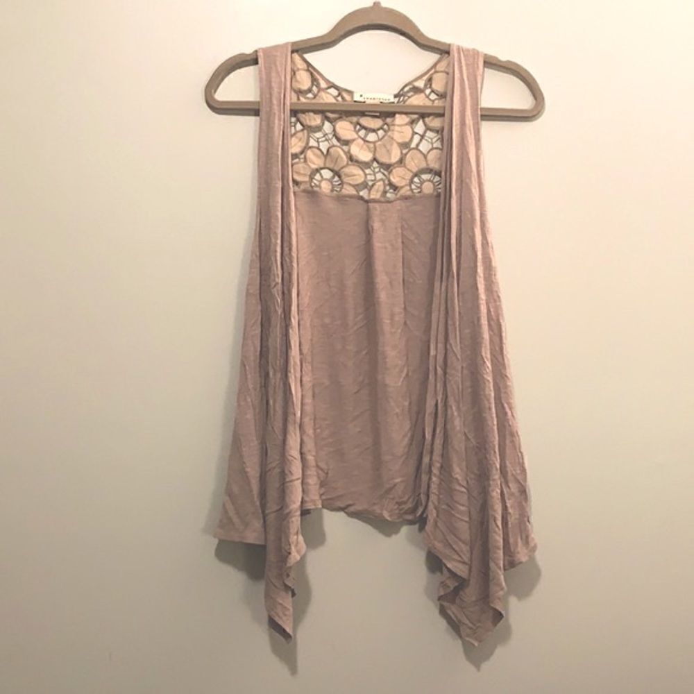 Flowy Flower Vest  